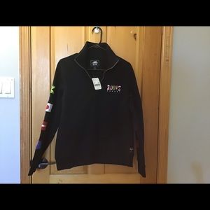 Roots 1/4 zip sweatshirt